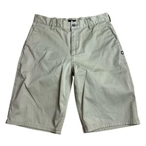 DC Shoes Men’s Khaki Chino Shorts - Size 30 - Skate Streetwear